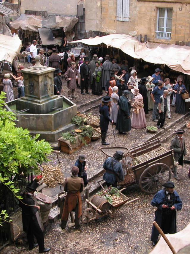 Tournage de films à Sarlat-la-Canéda