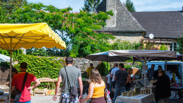 Marché de Marquay
