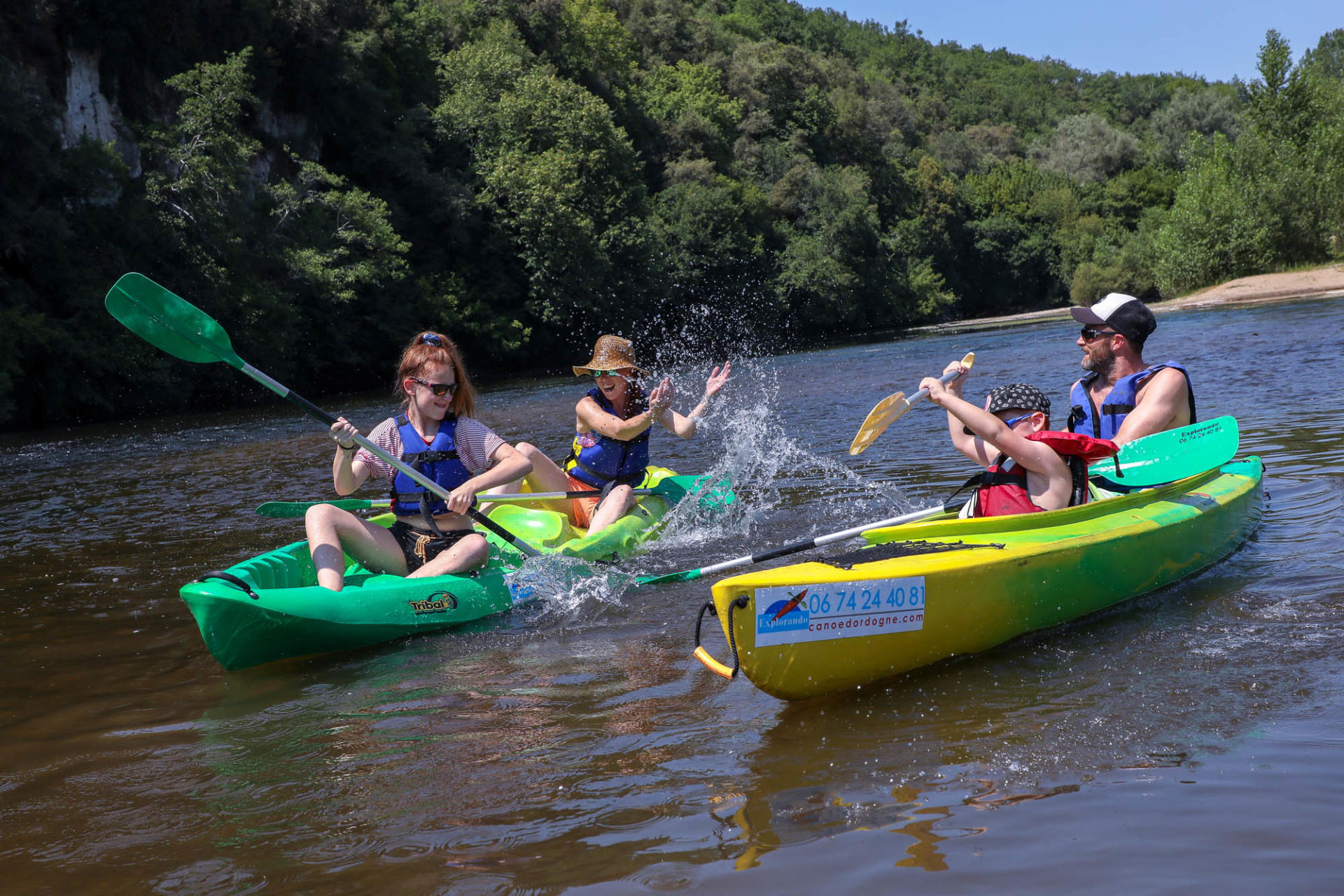 Balade en canoë sur la Dordogne on a testé l’expérience en famille