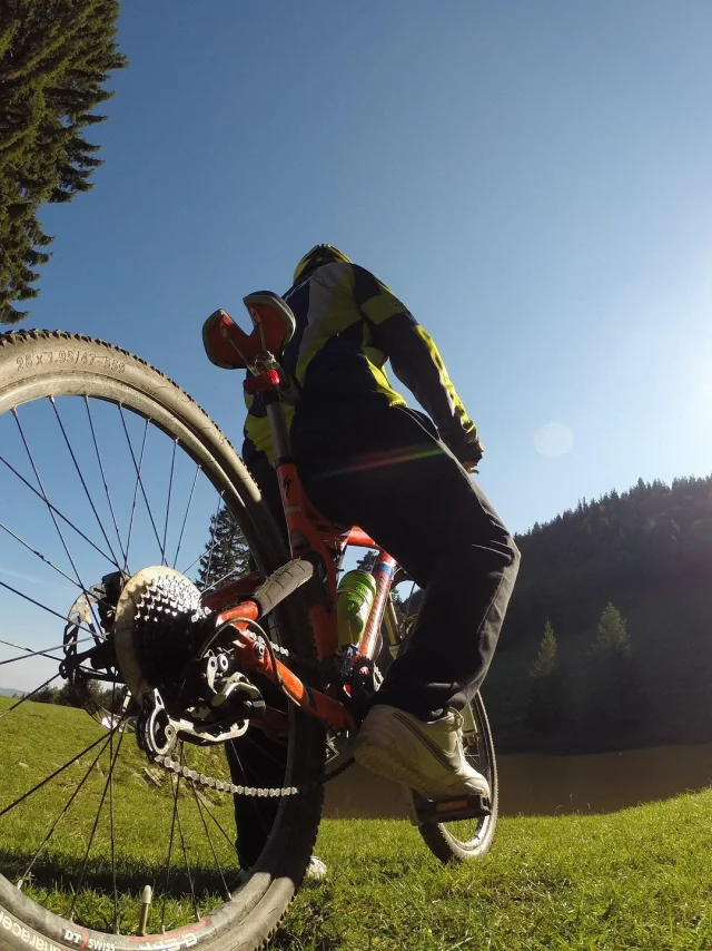 Mountain bike in Dordogna